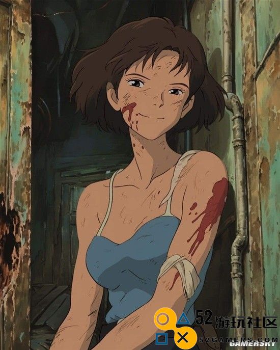 AI绘吉卜力版《生化危机》：靓是靓 还我诱人王阿姨!