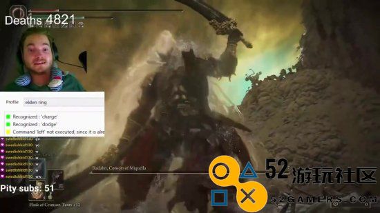 真正的励志英雄!残疾玩家用语音控制通关《艾尔登法环》DLC：死亡上千次