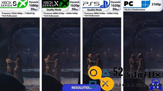 《星球大战：亡命之徒》PS5/Xbox/PC对比视频谁更强？