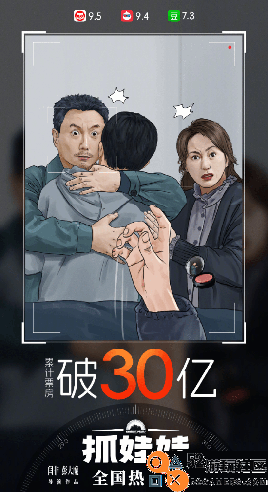 沈腾马丽主演的电影《抓娃娃》票房突破30亿，跻身中国影史喜剧电影第十位