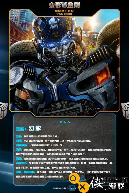 《变形金刚7》新中文海报曝光汽车人角色详细介绍与解读